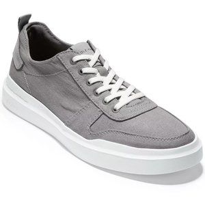 COLE HAAN Men's GrandPro Rally Court Canvas Storm Sz 11 Gray Men's Sneakers